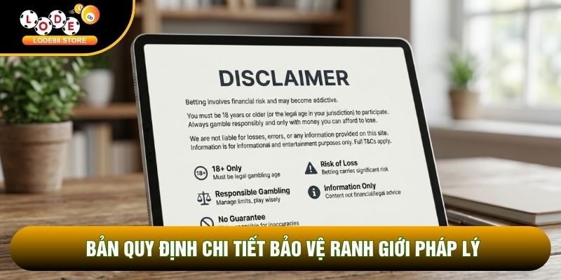 Bản quy định chi tiết bảo vệ ranh giới pháp lý
