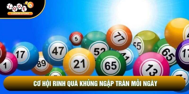 Cơ hội rinh quà khủng ngập tràn mỗi ngày Cơ hội rinh quà khủng ngập tràn mỗi ngày