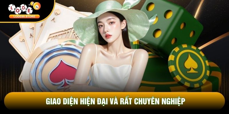 Giao diện hiện đại và rất chuyên nghiệp Giao diện hiện đại và rất chuyên nghiệp