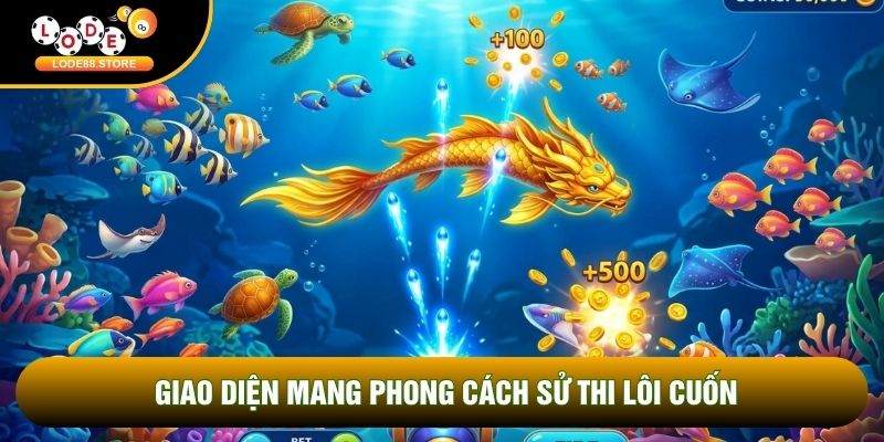 Giao diện mang phong cách sử thi lôi cuốn Giao diện mang phong cách sử thi lôi cuốn