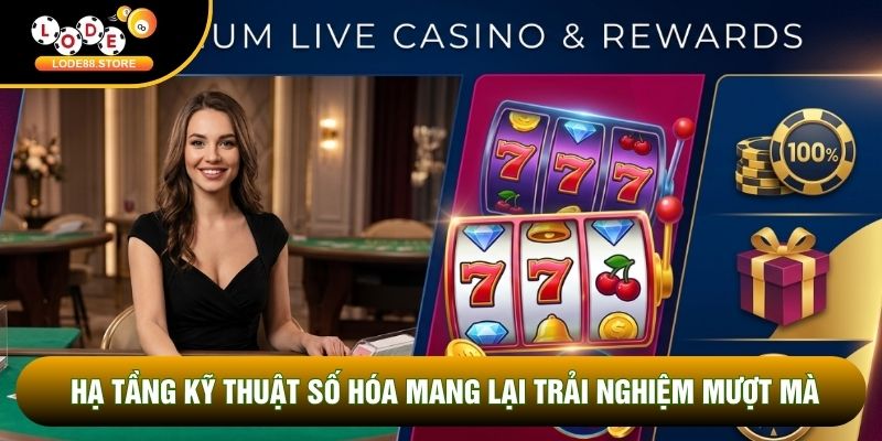 Hạ tầng kỹ thuật số hóa mang lại trải nghiệm mượt mà