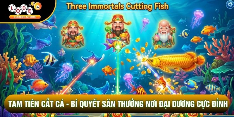 Tam Tiên Cắt Cá - Bí Quyết Săn Thưởng Nơi Đại Dương Cực Đỉnh