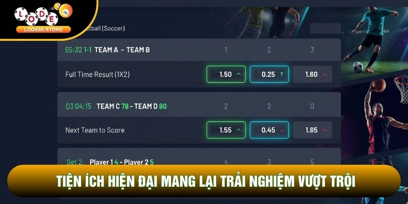 Tiện ích hiện đại mang lại trải nghiệm vượt trội Tiện ích hiện đại mang lại trải nghiệm vượt trội